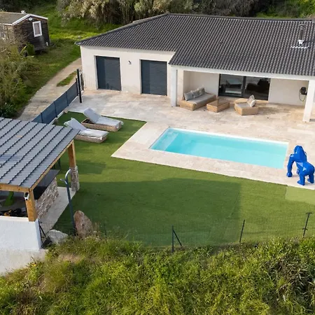 Moderne Piscine Vue Villa *